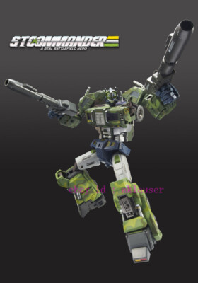 Perfect Tfc Stc-01b Rolling Thunder Optimus Prime Jungle Ver