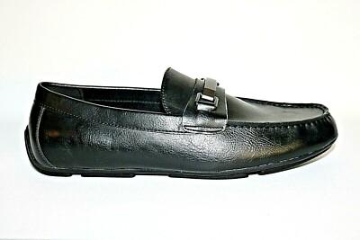 Alfani Mens Egan Black Slip-on Loafers Black Size 10.5 M Pre  display picture 3