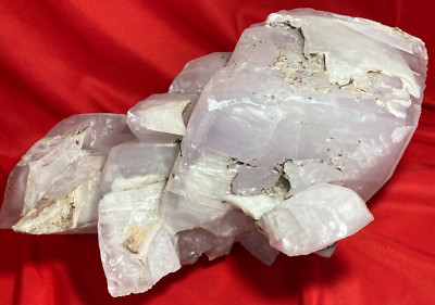 PINK CALCITE over 25 lbs Natural Crystal Cluster from Mexico D251