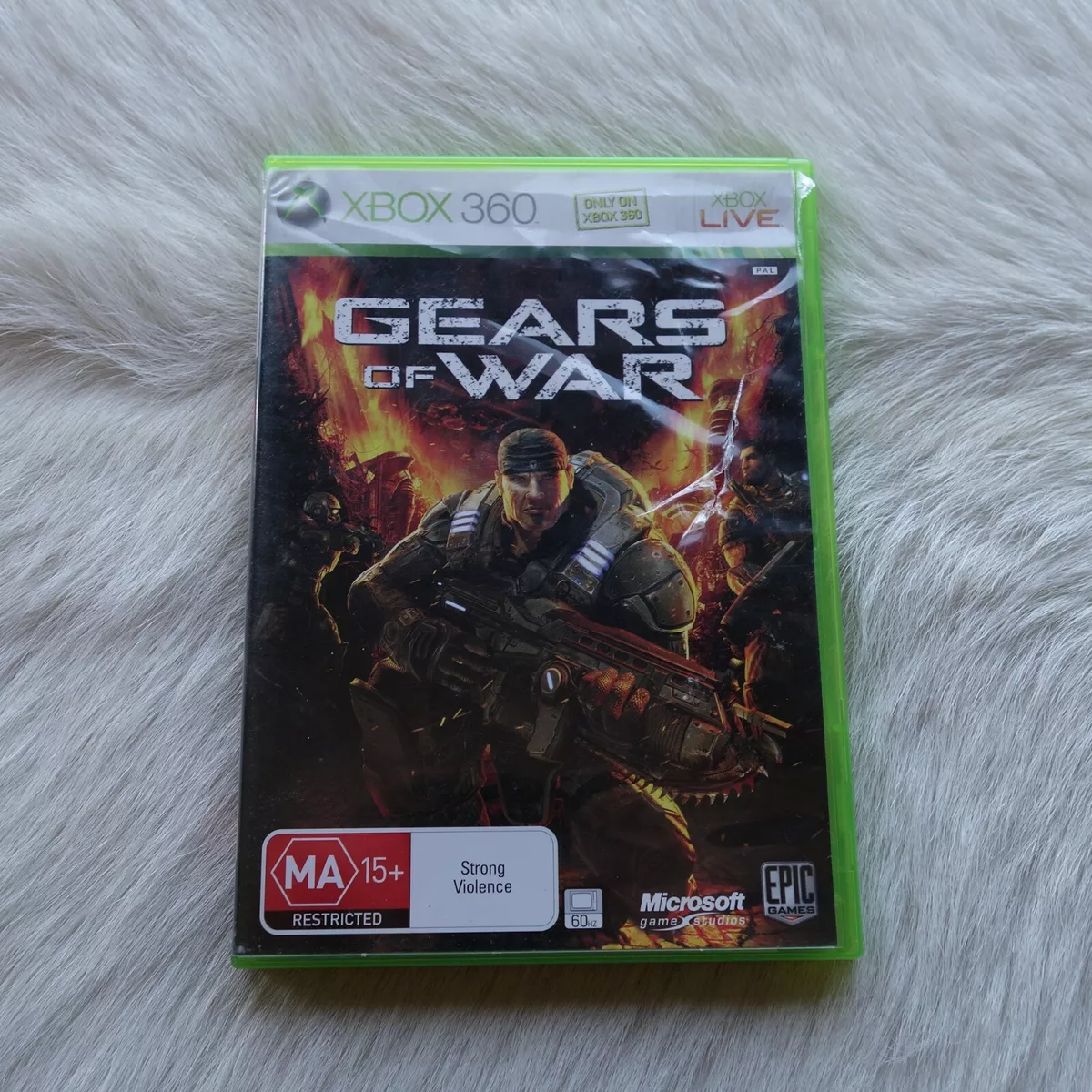 GEARS OF WAR Xbox 360 Game Combat Game Alien Game Zombie Game XBOX 360