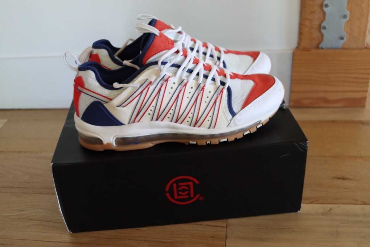 Nike x Clot Air Max 97 Haven 'White Royal' AO2134-101 Size 11 NEW