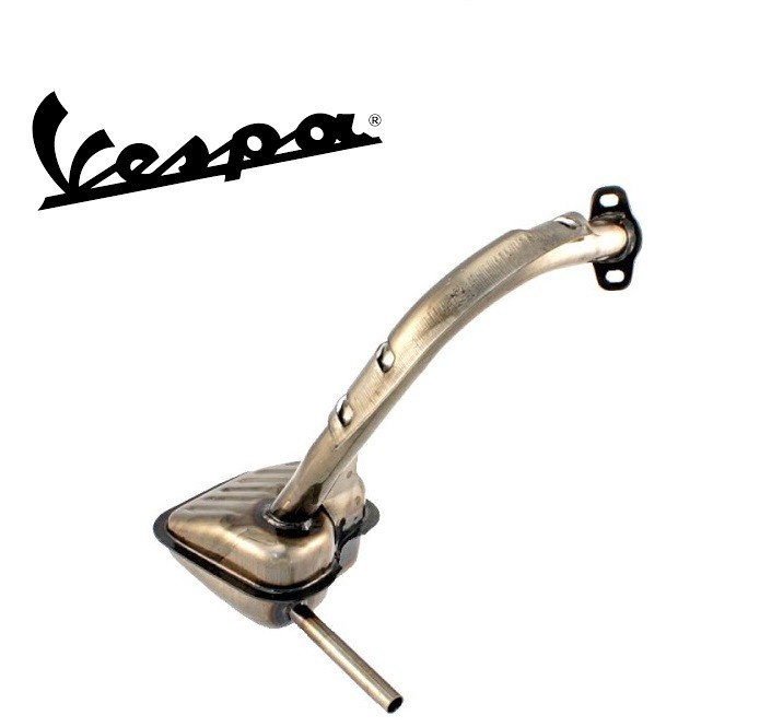 Marmitta Terminale Scarico Compatibile Piaggio Vespa 50 – Special, L, R, N, S (ricambio Non Originale)