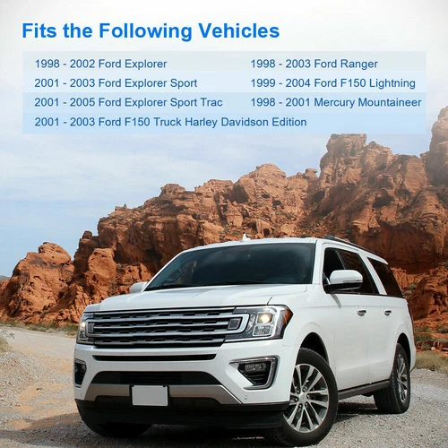 Interruptor de control de crucero del volante para Ford F150 Explorer Ford F-150 Ranger - Imagen 4 de 18