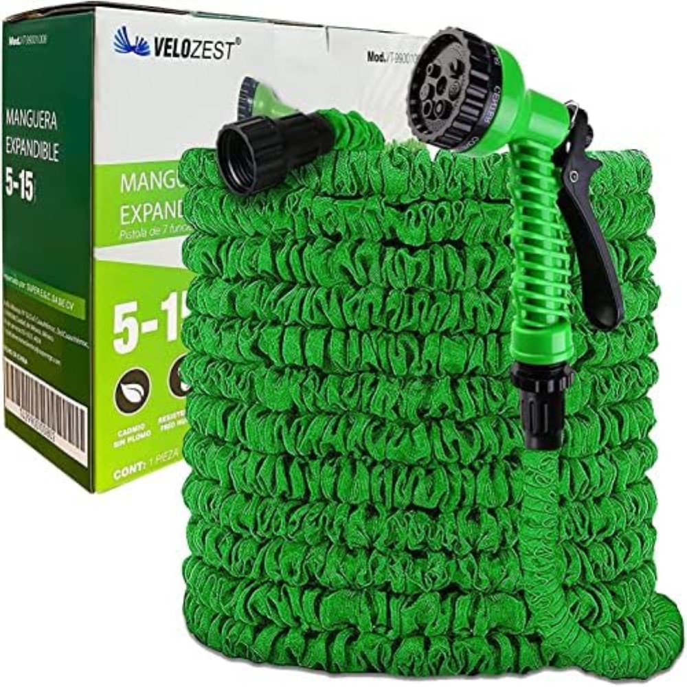 Tubo da Giardino Magico 7.5m - Si Allunga e si Ritira da Solo