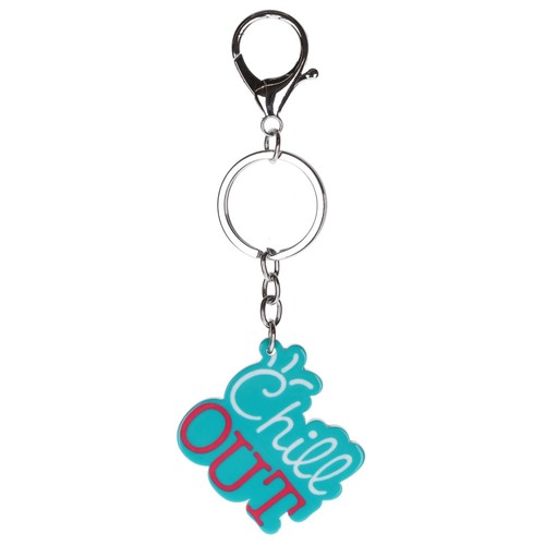 Keyring Plastic Metal Tag Designs Kids Dog Cat Initials Animals Charm Gift Kids - Picture 272 of 290