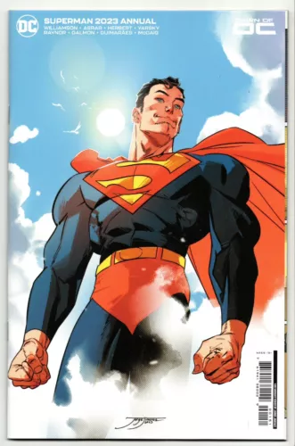 Superman 2023 Annual #1 Cover E 1:50 Incentive Jimenez Card Stock DC 2023 NM