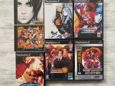 SONY PS 1 2 The King of Fighters 98 & Kyo & 2000 & 2002 & Orochi & Svc Chaos set
