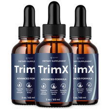  3 Pack TrimX Drops Advanced Health  Fitness Support Vitamin Trim X 90 Serves