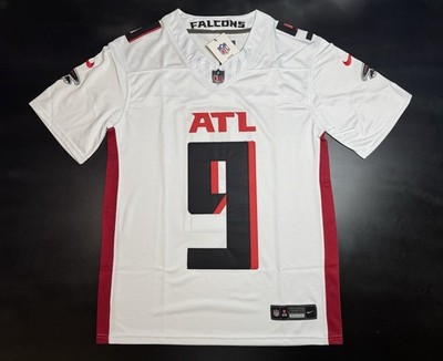 Small Michael Penix Jr #9 Vapor FUSE Jersey White Elite Quality