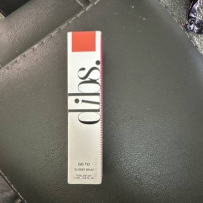dibs. Go To Glossy Balm Lip Color White Red 7.4 mL / 0.2 fl. oz. Orange crush