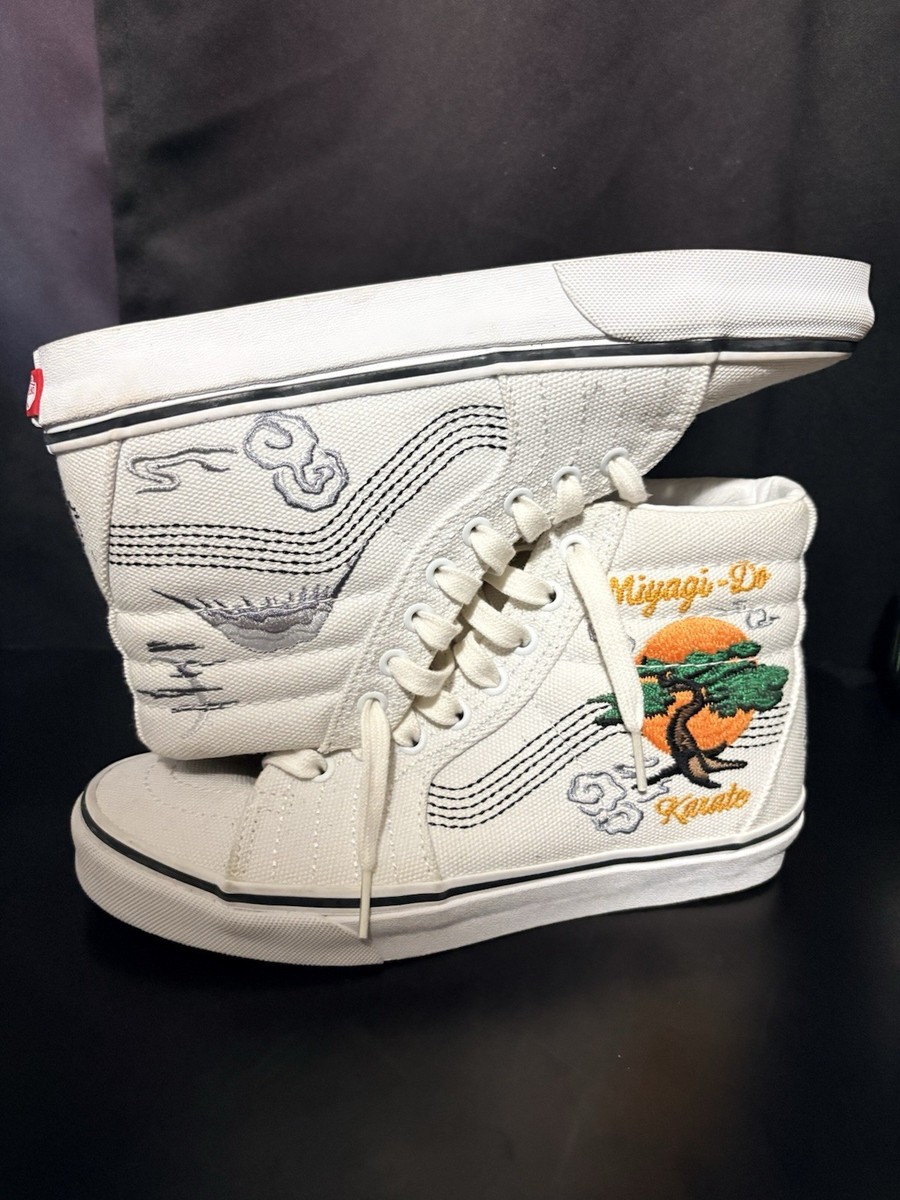 Vans X Cobra Kai Sk8-Hi Miyagi Do Shoes Karate Men's Size 6.5