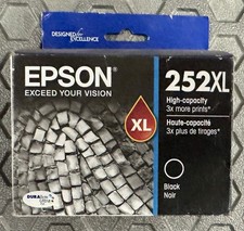 Epson T252 Black High Yield Ink Cartridge T252XL120-S 