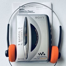 SONY Walkman WM-FX195 Cassette Player  AM/FM Radio- New Belt - Reconditioned