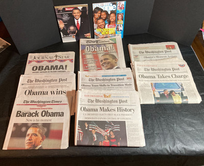 Obama Washington Post Newspapers & Magazines Election & Inauguration Issues