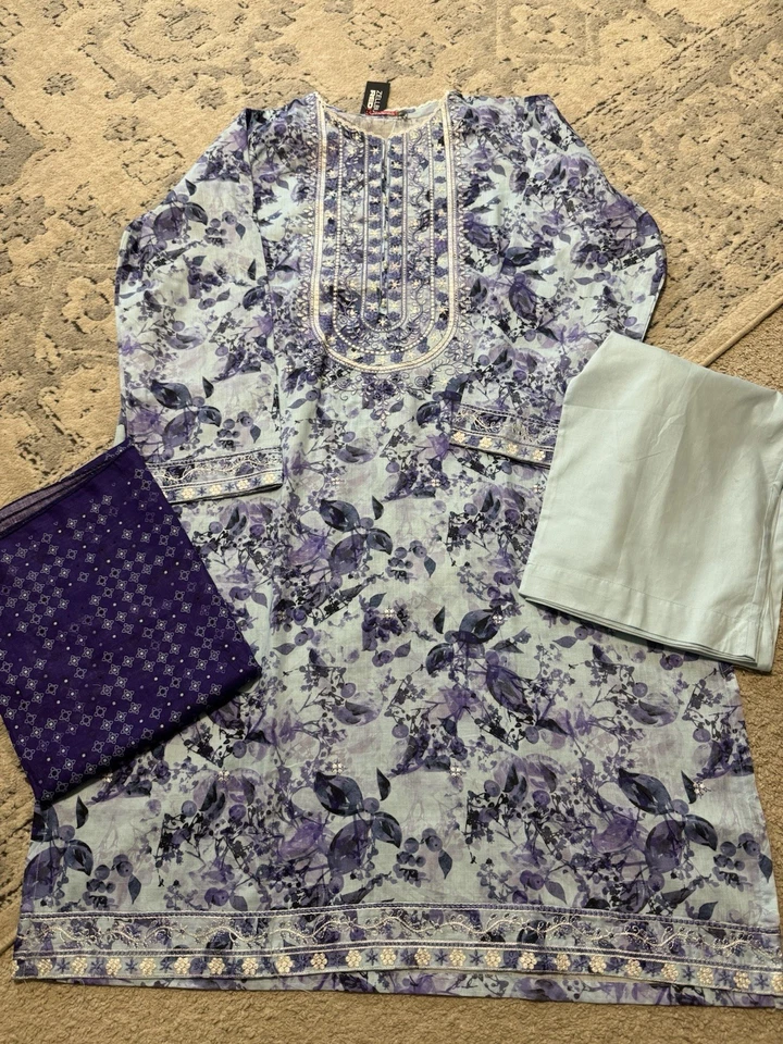 pakistani shalwar kameez stitched new - Image 4 of 4