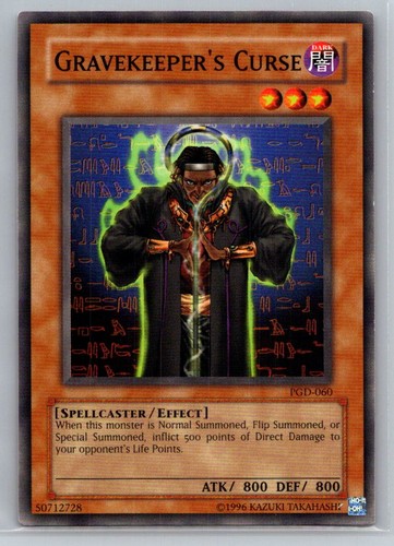 Gravekeeper's Curse PGD-060 Pharaonic Guardian Common