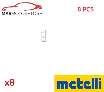 VENTILFÜHRUNG METELLI 01-1228 8PCS I FÜR AUDI 100,80,COUPE,A6,200,90,CABRIOLET