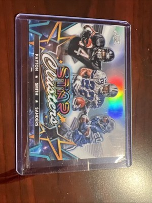 2024 Topps Chrome Cosmic Star Clusters Refractor #SCL-5 Payton, Smith, Sanders