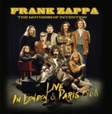 Image of FRANK ZAPPA & THE MOTHERS OF INVENTION: LIVE IN LONDON & PARIS 1968 - CD SEALED
