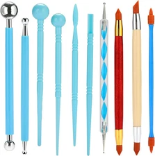 Modeling Dotting Tools, Silicone Clay Sculpting Tool, Air Dry Clay Kit for Paint