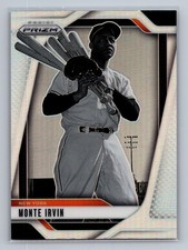 2025 Panini Prizm #107 Monte Irvin Silver Prizms