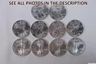 NobleSpirit (LG) GEM BU 2000 American Silver Eagle .999 1oz Half Roll of 10x