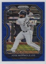 2021 Panini Prizm Tier II Blue Wave Prizm 47/60 Jose Marmolejos #175 f9s