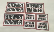 Stewart Warner Original Vintage 1970s 80s Racing Decals Stickers New Old Stock
