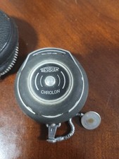 Vintage 1952 Bertram Chrolon Light Meter Selenium Cell Untested