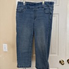 Craft And Borrow Stretch Denim Capris Size12 — photo 1