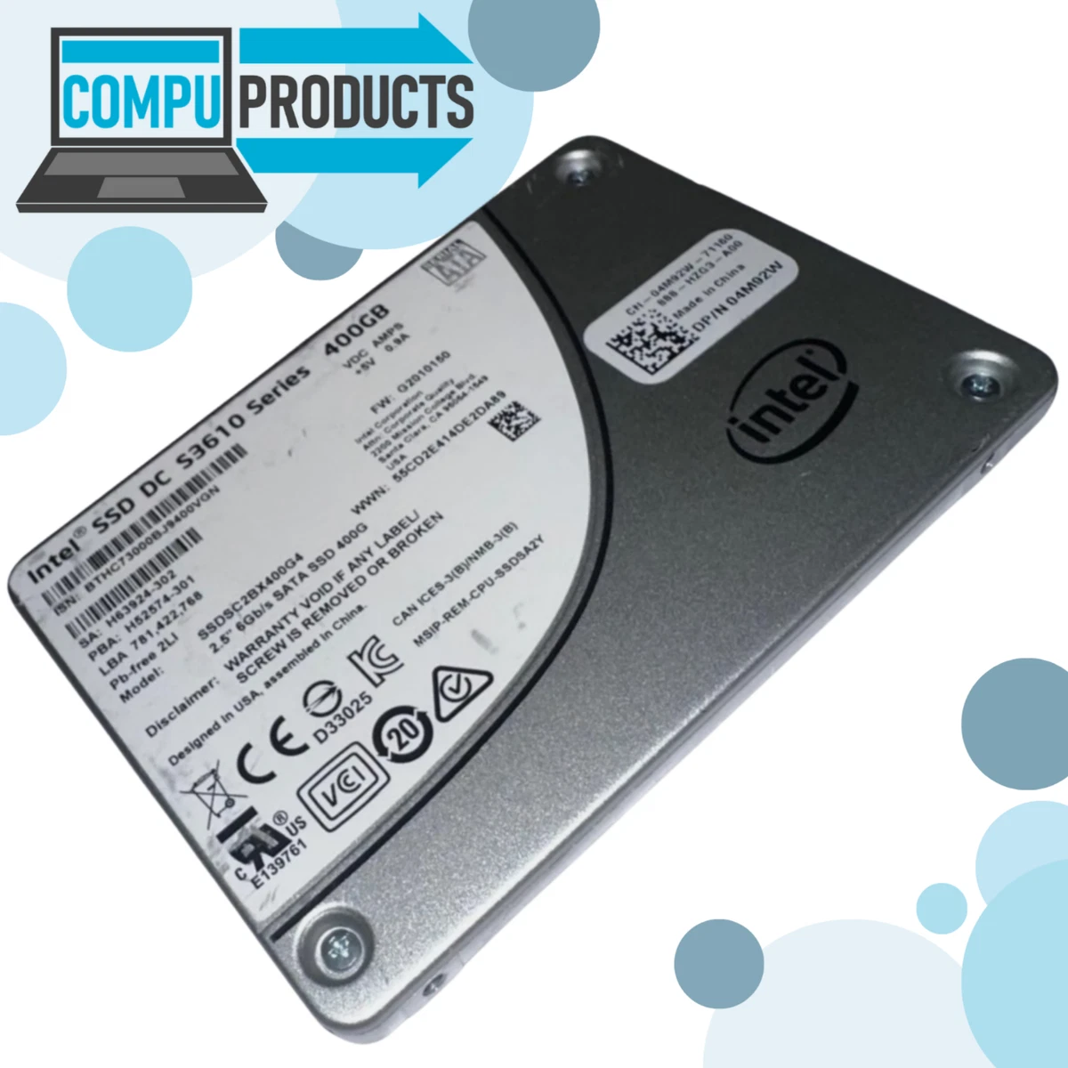 Intel 400GB Solid State Drives for sale | eBay