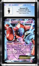 Carta Pokemon CGC 9 Deoxys EX Promo B&W Team Plasma 2013 #BW82