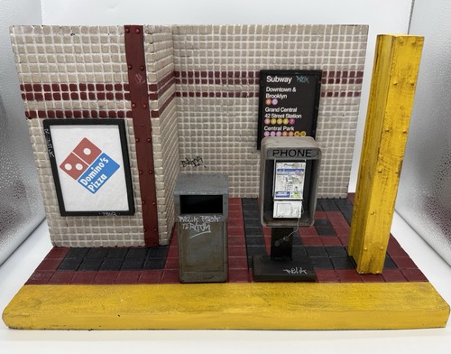 Action Figure Diorama 1:12 Subway Underground Station Mezco , Marvel Legends