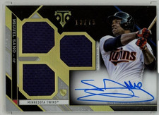 2016 Topps Triple Threads Miguel Sano Jersey Autographs Silver【13/75】 Minnesota