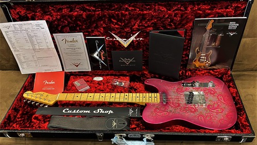 In Store – 1967 Fender Custom Paisley Tele NOS Masterbuilt Paul Waller 2022 Mint - Picture 2 of 23