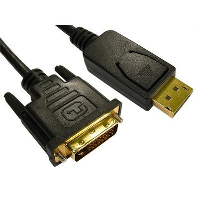 Kabel Direct DisplayPort - DVI 1m DVI-D schwarz