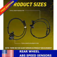 For 2001 Ford Mustang Gt Bullitt Rear Wheel Abs Speed Sensor Als162 3r3z2c190ca