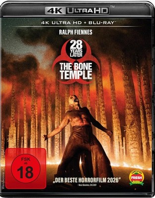 28 YEARS LATER: THE BONE TEMPLE UHD/Blu-ray Neu & OVP! HorrorSciFi Ralph Fiennes