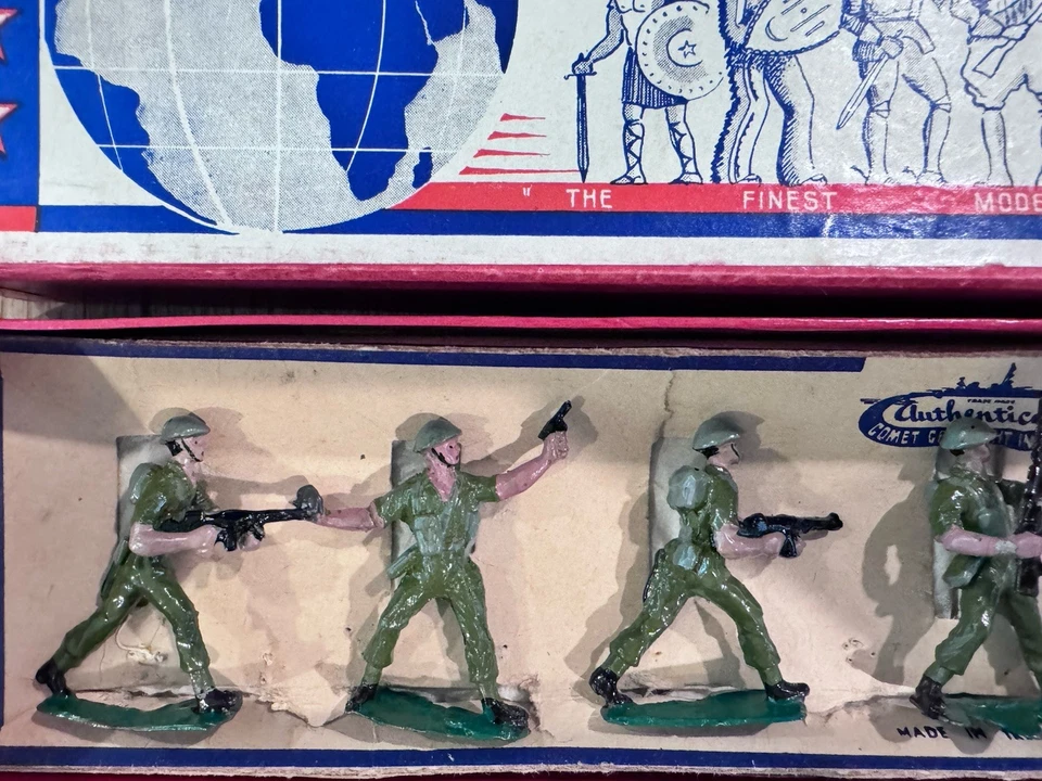 Authenticast: Boxed Set - British Infantry, WW2. c1950s. Rare - Image 3 of 4