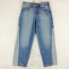 Wild Fable Womens Jeans 90's Relaxed Straight Leg Blue Denim Mid Rise 6 New