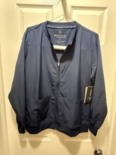 Scrubaid Performance Zip Lightweight Long Sleeve Jacket Size XL