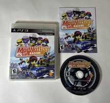 ModNation Racers (Sony PlayStation 3, 2010) PS3 Complete With Manual CIB Tested