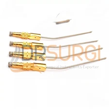 FRAZIER SUCTION TUBE 4FR, 6FR, 8FR, 10FR SURGICAL INSTRUMENTS 4 PCS SET