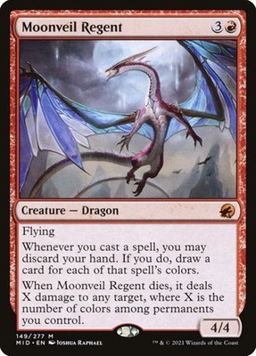 Moonveil Regent (Innistrad: Midnight Hunt 149) - Mythic Magic: The Gathering Car
