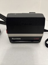 Polaroid Sun 600 LMS with carrying case and manual