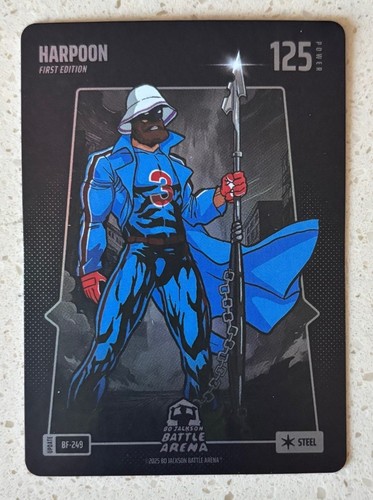 2025 Bo Jackson Battle Arena Update Harpoon `Bryce Harper` Foil STEEL #BF-249