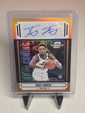 2020-21 Contenders Optic Trent Forrest (RC) /25 Orange Up & Coming Auto #UC-TFR