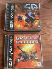 Sony Playstation 1 PS1 G-Police & Grudge Warriors Both Cib And Nice