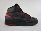 Air Jordan 2 Retro Alternate 87 Men's Shoes Sneakers Black Red 834274-001 Size 9