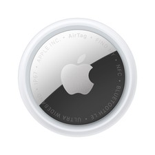Apple AirTag 2nd Generation Bluetooth Item Tracker with Enhanced Speaker, White,